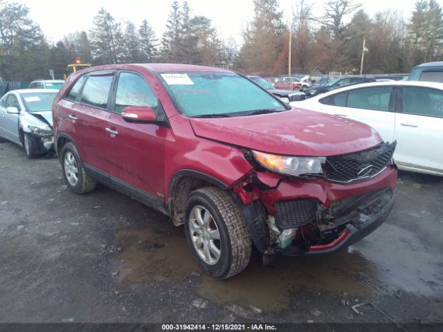 KIA SORENTO 2011 5xyktca13bg010401