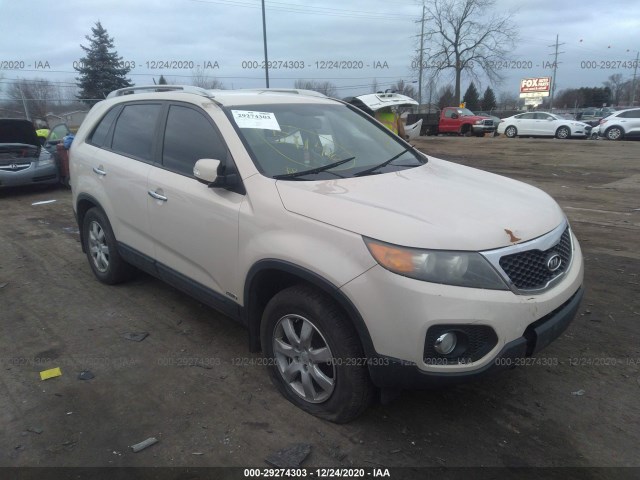 KIA SORENTO 2011 5xyktca15bg012425