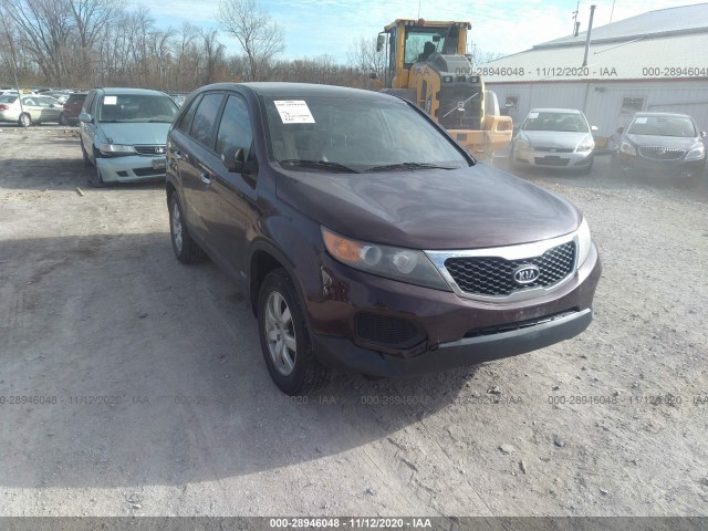 KIA SORENTO 2011 5xyktca19bg082719