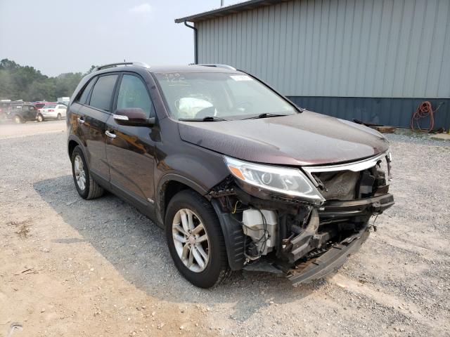 KIA SORENTO LX 2014 5xyktca60eg438863