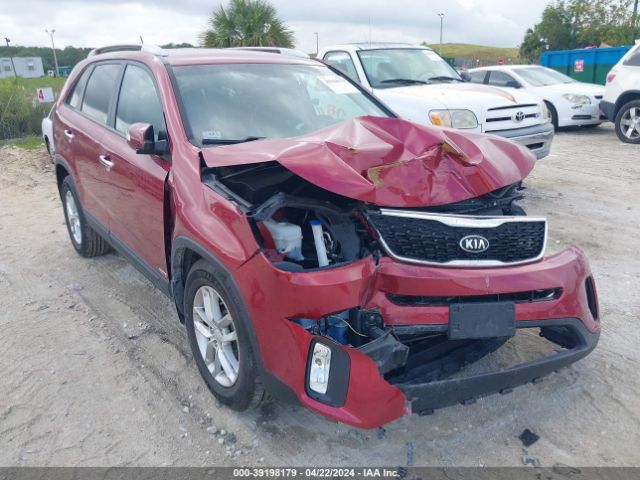 KIA SORENTO 2014 5xyktca60eg455551