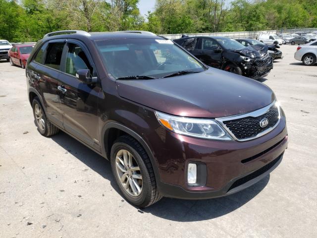 KIA SORENTO LX 2014 5xyktca60eg465173