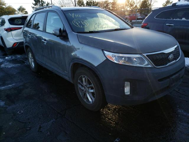 KIA SORENTO LX 2014 5xyktca60eg476321