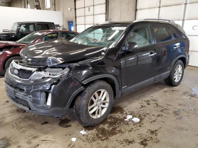 KIA SORENTO LX 2014 5xyktca60eg476562