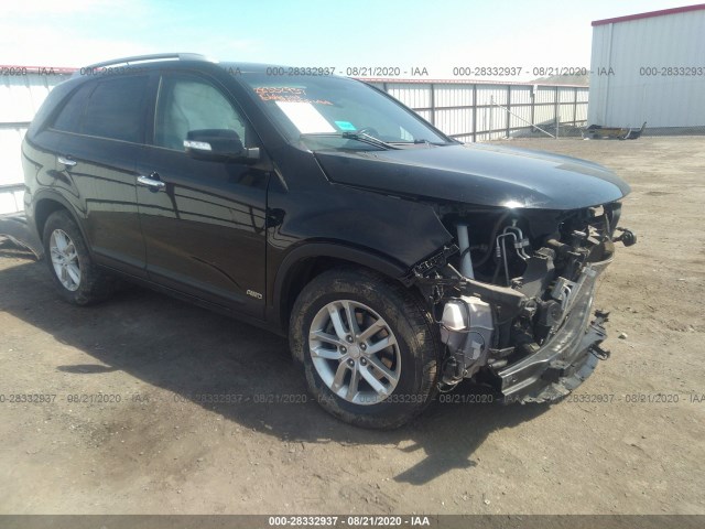 KIA SORENTO 2014 5xyktca60eg476576