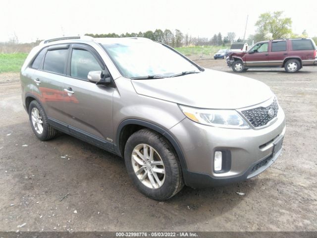 KIA SORENTO 2014 5xyktca60eg476917