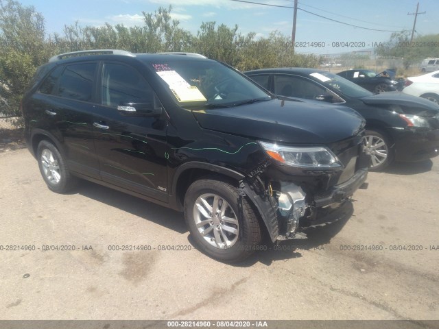 KIA SORENTO 2014 5xyktca60eg497153