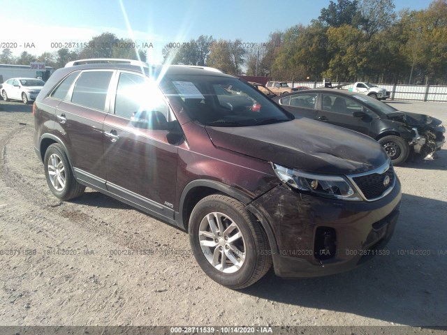 KIA SORENTO 2014 5xyktca60eg497430