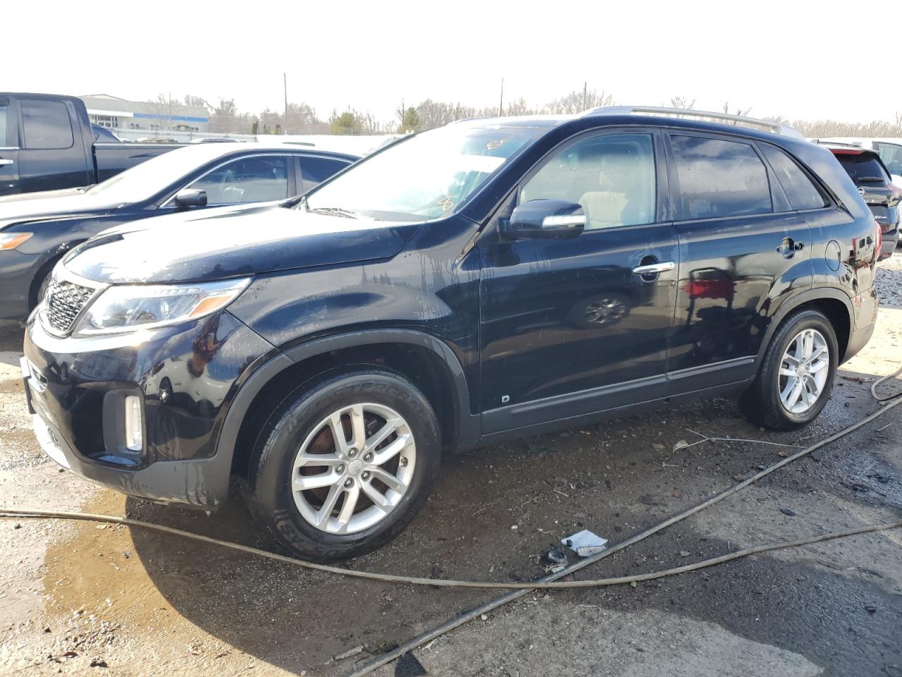 KIA SORENTO 2014 5xyktca60eg506935