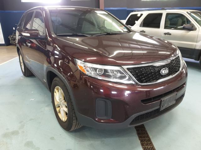 KIA SORENTO LX 2014 5xyktca60eg519121