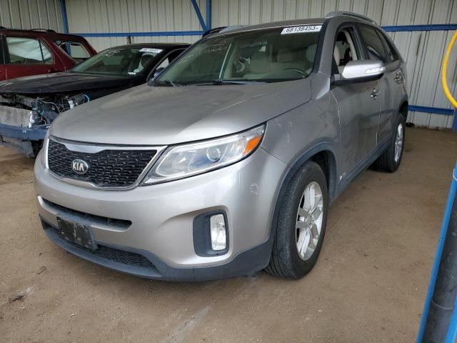 KIA SORENTO LX 2014 5xyktca60eg523525