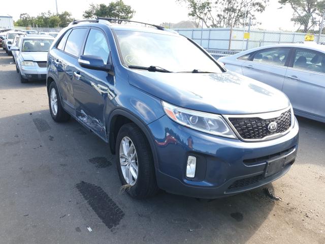 KIA SORENTO LX 2014 5xyktca60eg526893