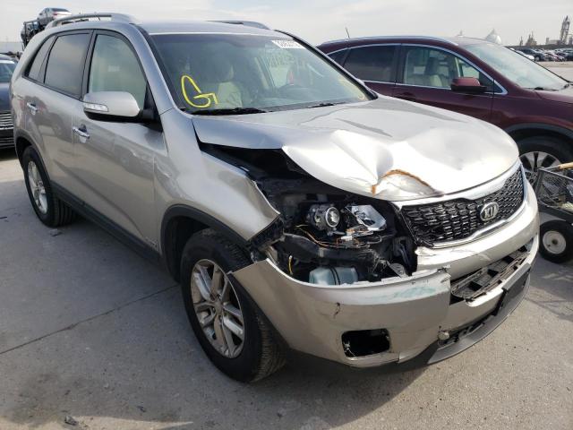 KIA SORENTO LX 2014 5xyktca60eg530846