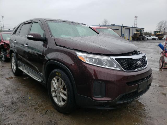 KIA SORENTO LX 2014 5xyktca60eg532158