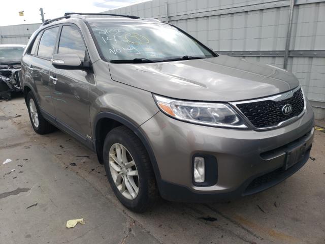 KIA SORENTO LX 2014 5xyktca60eg538851