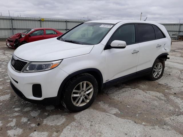 KIA SORENTO LX 2014 5xyktca60eg543919