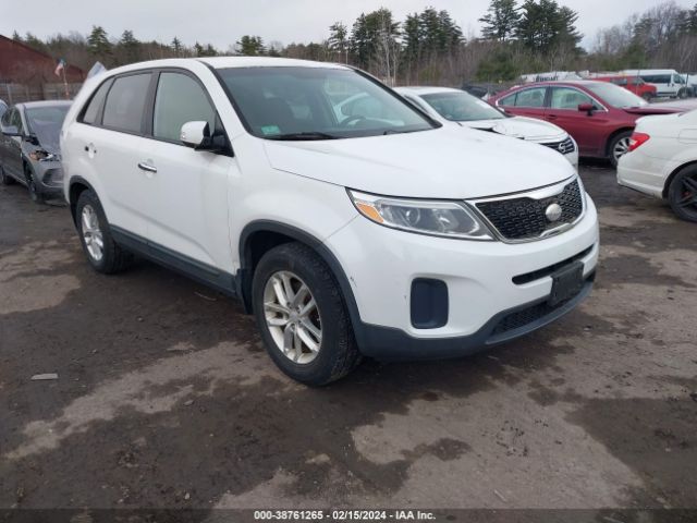 KIA SORENTO 2014 5xyktca60eg544455