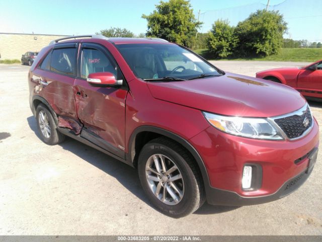 KIA SORENTO 2014 5xyktca60eg545220