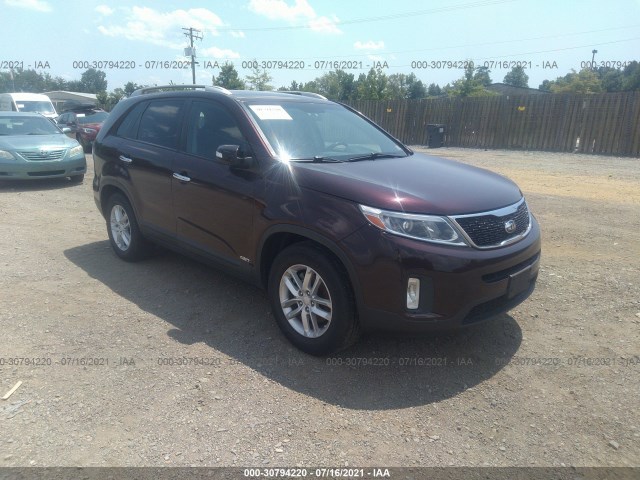 KIA SORENTO 2014 5xyktca60eg546206