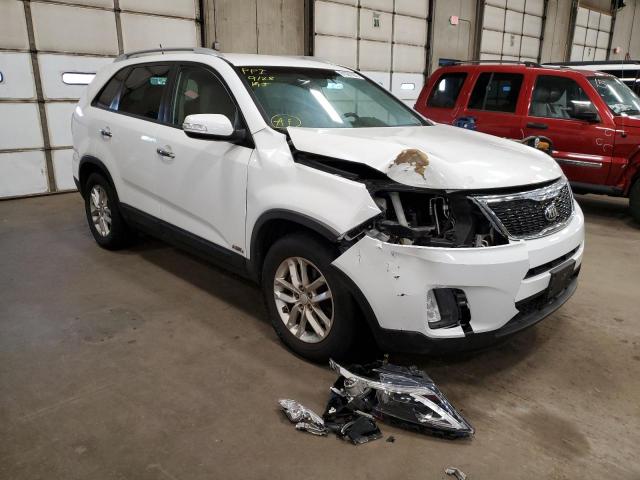 KIA SORENTO LX 2015 5xyktca60fg593642