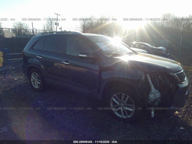 KIA SORENTO 2015 5xyktca60fg596914