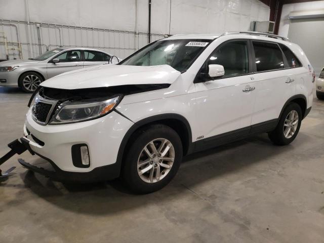 KIA SORENTO LX 2015 5xyktca60fg642127