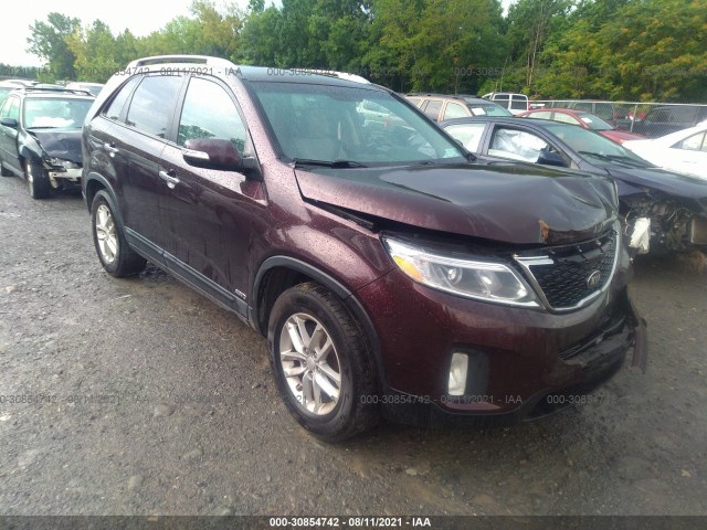 KIA SORENTO 2014 5xyktca61eg440055