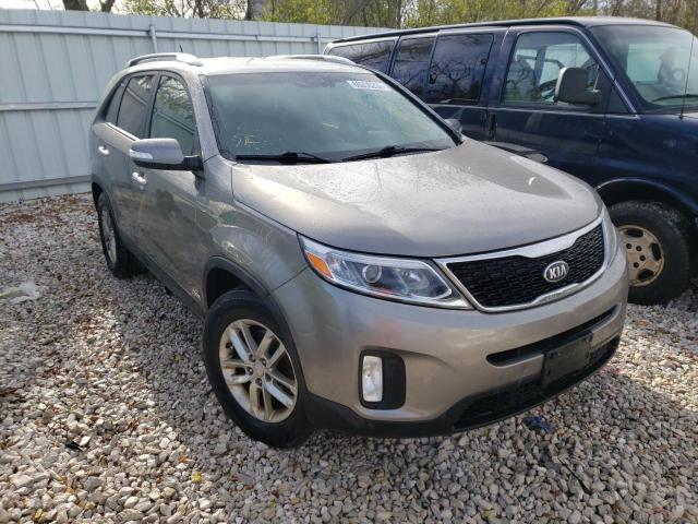 KIA SORENTO LX 2014 5xyktca61eg450147