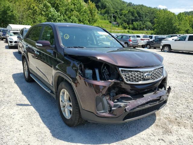 KIA SORENTO LX 2014 5xyktca61eg454439