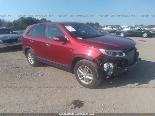 KIA SORENTO 2014 5xyktca61eg516857