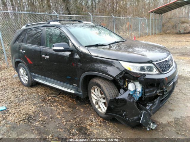 KIA SORENTO 2014 5xyktca61eg518205