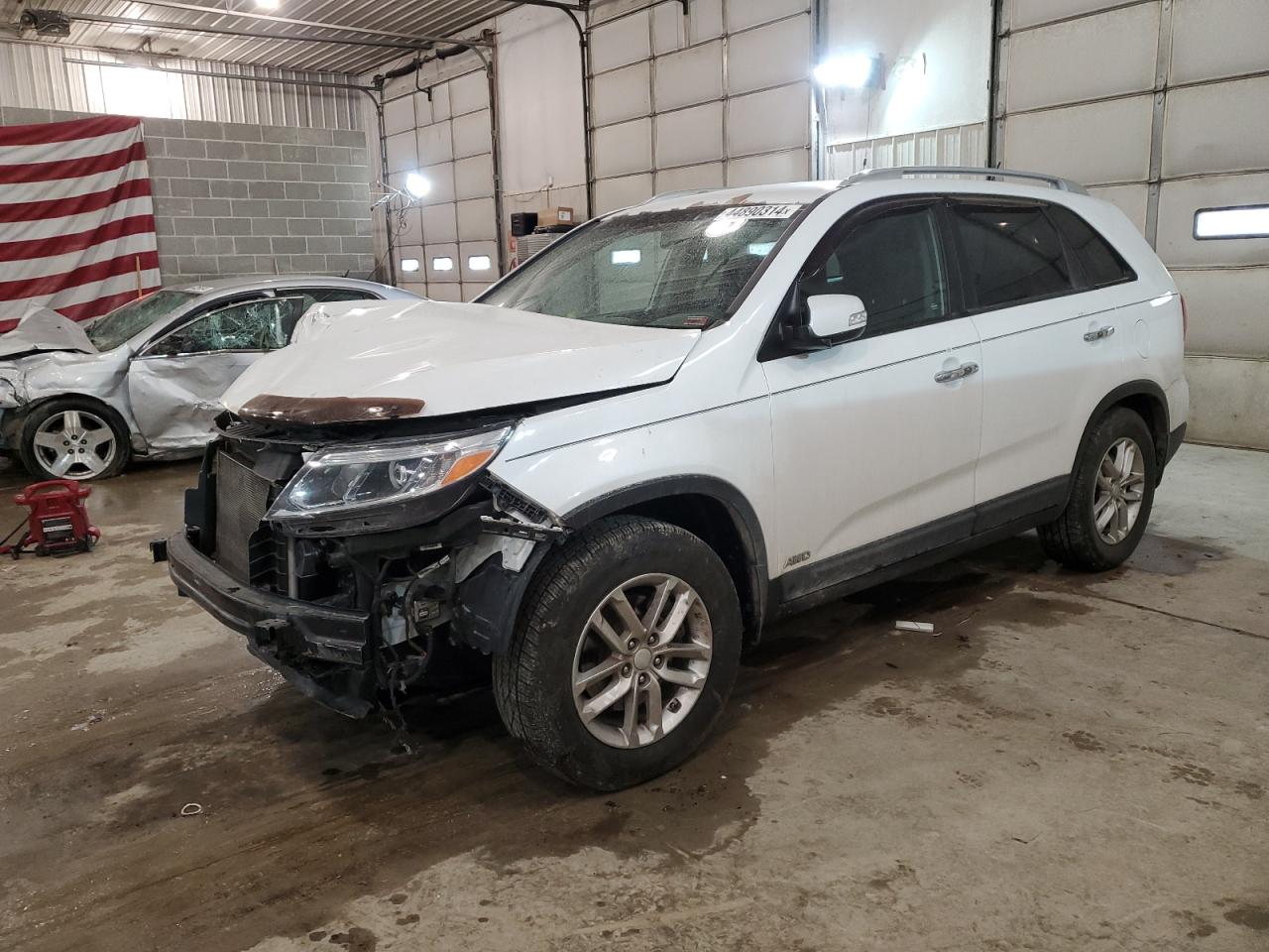 KIA SORENTO 2014 5xyktca61eg543413