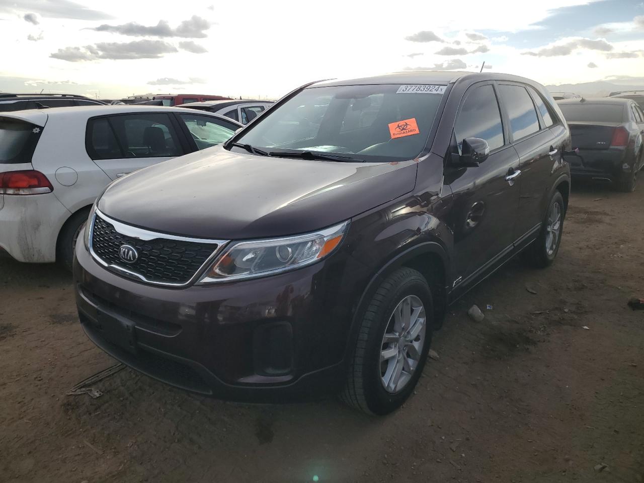 KIA SORENTO 2014 5xyktca61eg543542