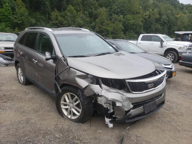 KIA SORENTO LX 2014 5xyktca61eg550331