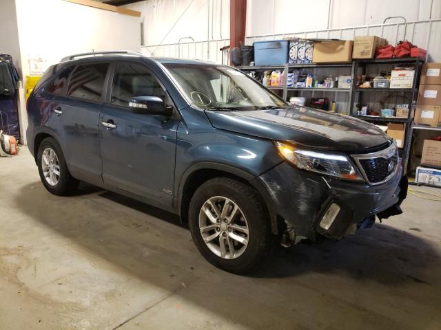 KIA SORENTO LX 2015 5xyktca61fg611243