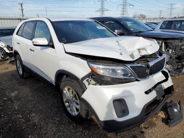 KIA SORENTO LX 2015 5xyktca61fg649247