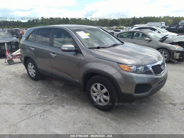 KIA SORENTO LX 2013 5xyktca62dg320568