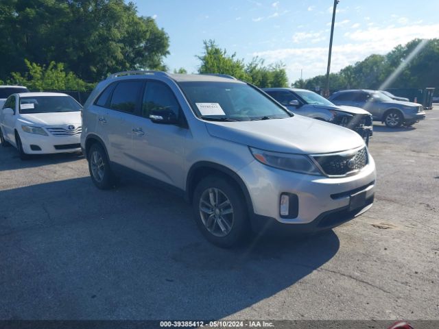 KIA SORENTO 2014 5xyktca62eg447189