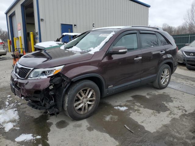 KIA SORENTO LX 2014 5xyktca62eg474568