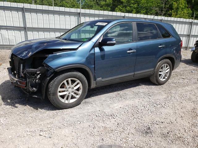 KIA SORENTO LX 2014 5xyktca62eg475705