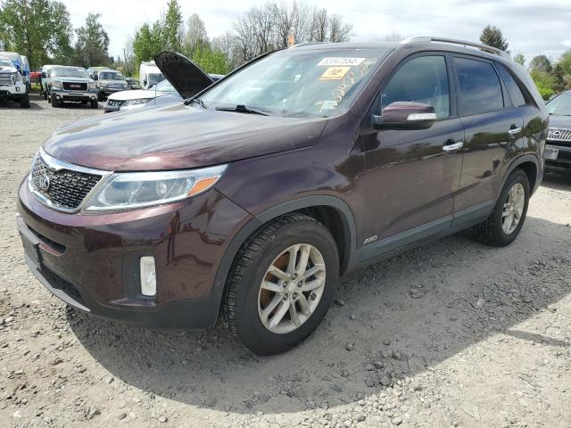 KIA SORENTO 2014 5xyktca62eg476658