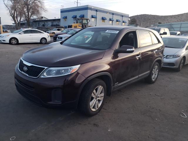 KIA SORENTO LX 2014 5xyktca62eg486400