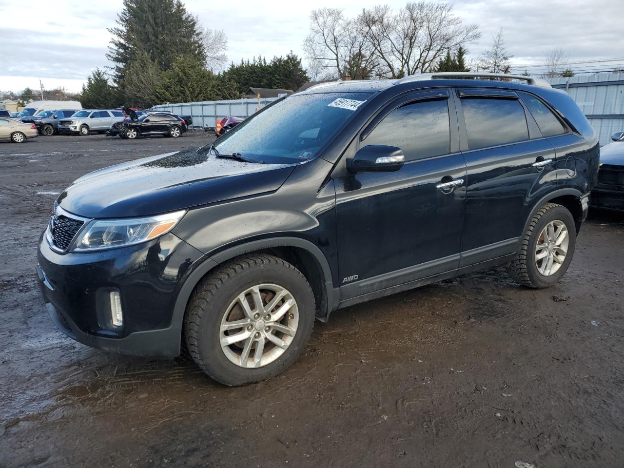 KIA SORENTO 2014 5xyktca62eg503860