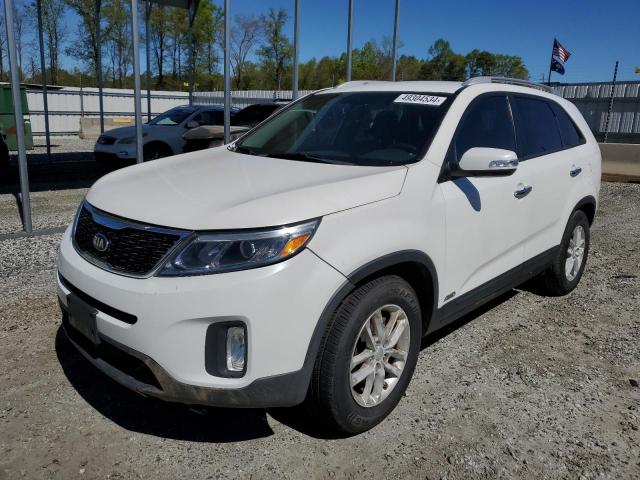 KIA SORENTO LX 2014 5xyktca62eg505236