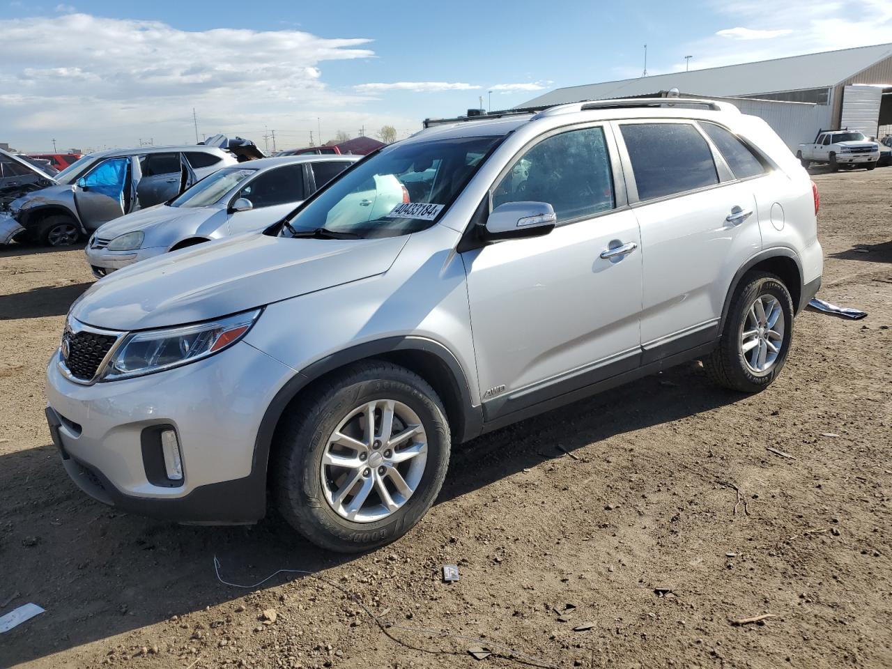 KIA SORENTO 2014 5xyktca62eg506449