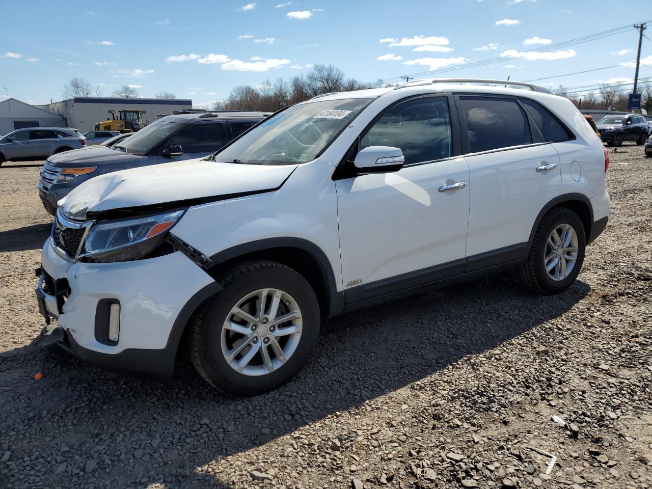 KIA SORENTO 2014 5xyktca62eg525194