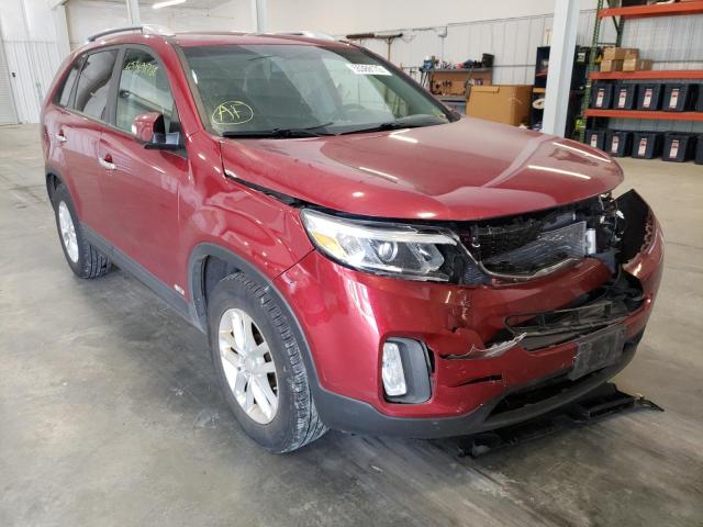 KIA SORENTO LX 2014 5xyktca62eg549558