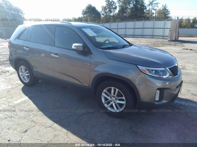 KIA SORENTO 2015 5xyktca62fg558360