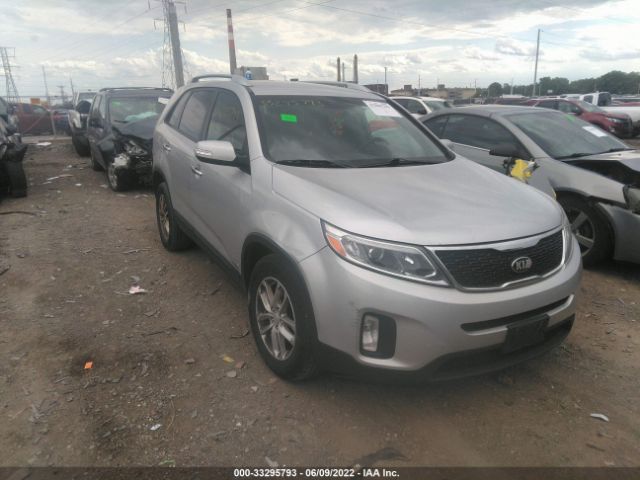 KIA SORENTO 2015 5xyktca62fg559685