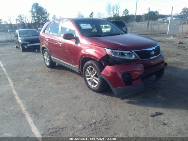 KIA SORENTO 2015 5xyktca62fg559735